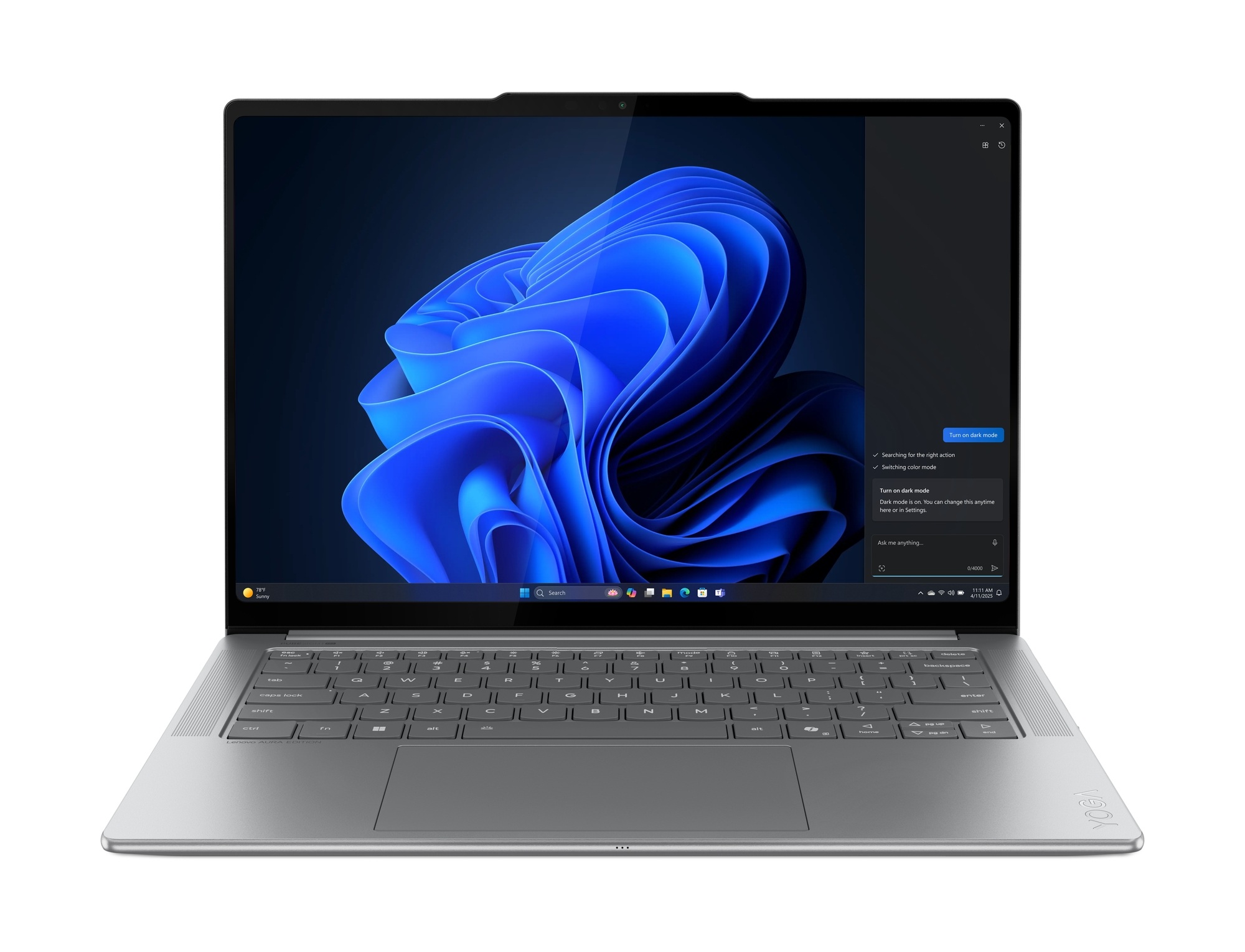 Features and Introduction to Yoga Pro 7i Aura Edition (14